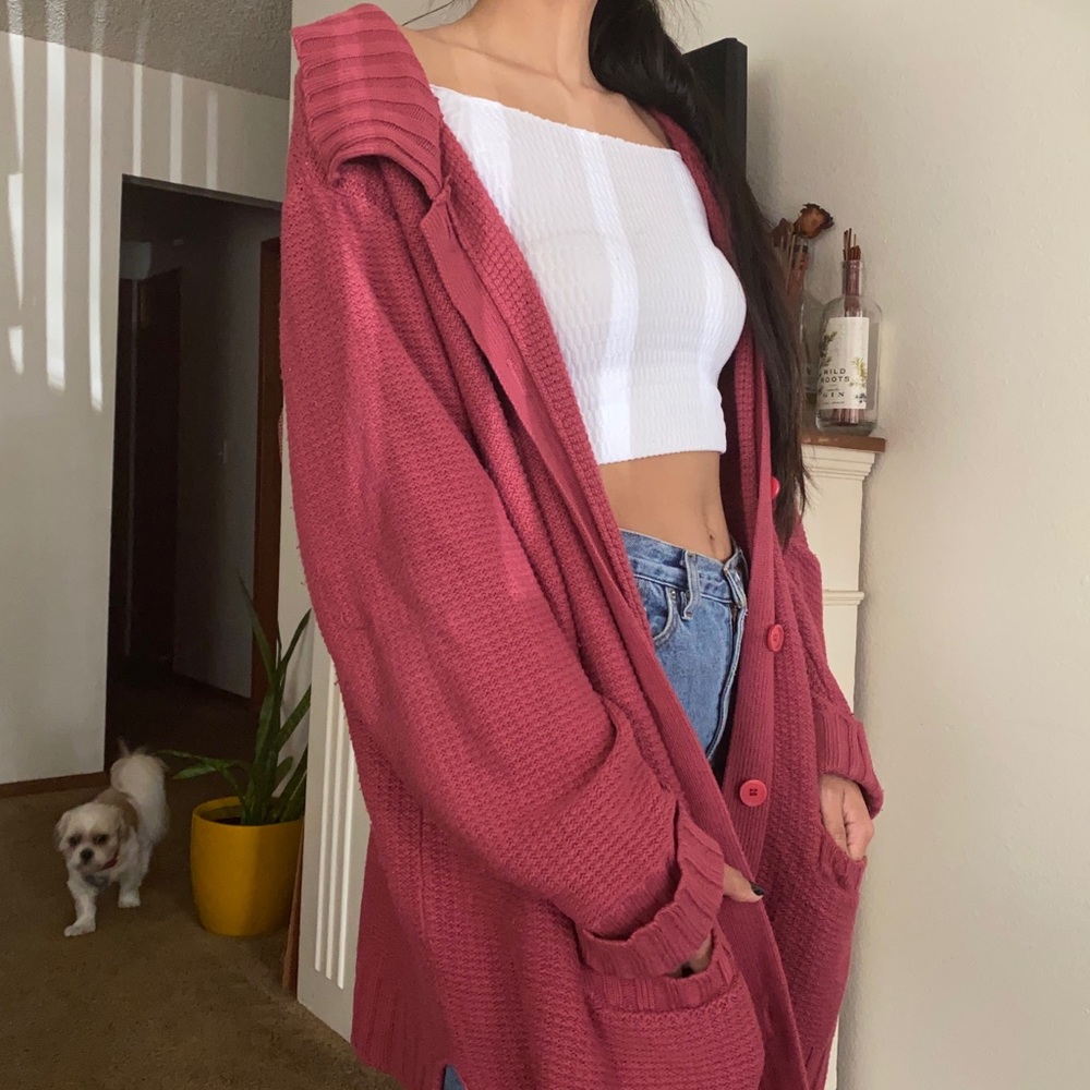Oversized cardigan